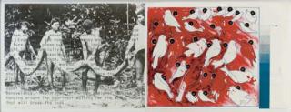 Vernon Fisher - Natural Selection (diptych)