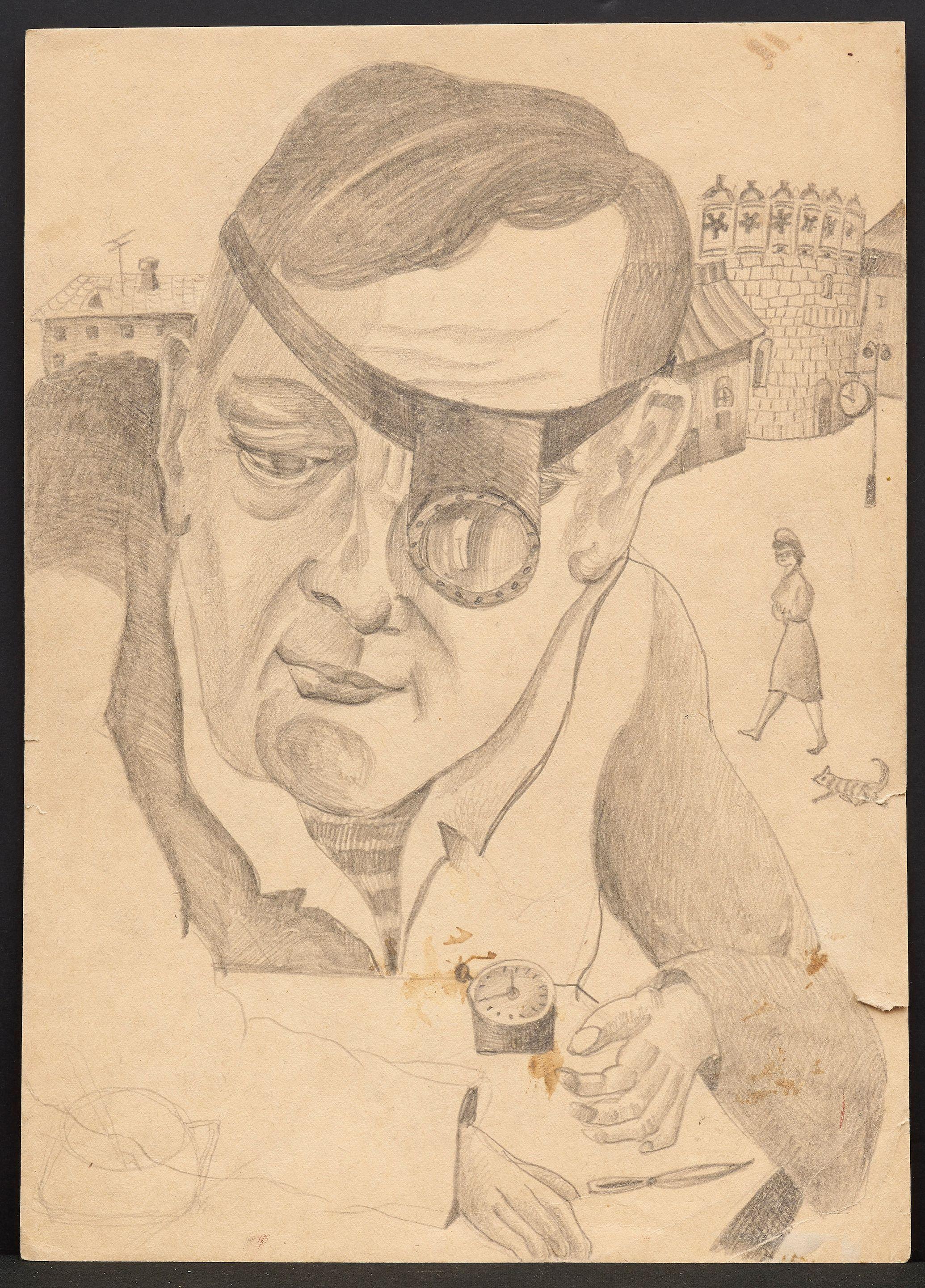 Viacheslav Vasilevich Kalinin - Montre/ Watch sans cadre