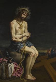 Vicente Carducho - Christ In Contemplation Before His Crucifixion
