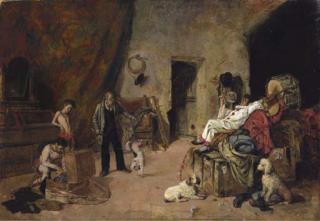 Vicente March y Marco - Circus Performers At Rest