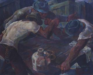 Vicente Silva Manansala - Arm Wrestling