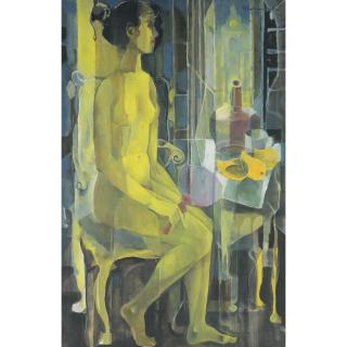 Vicente Silva Manansala - Nude