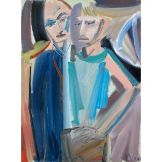 Vicki Varvaressos - Australian boy With Father