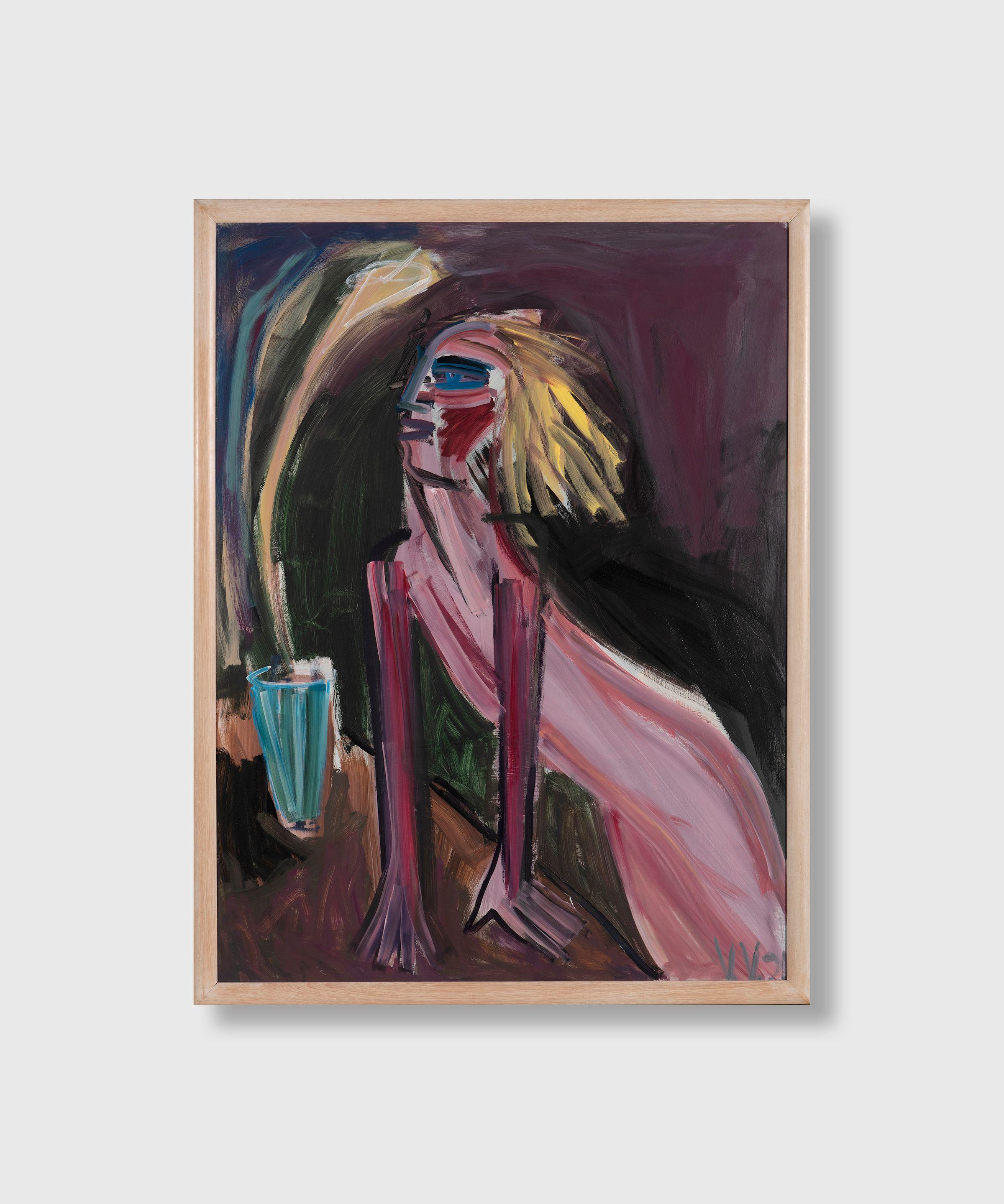 Vicki Varvaressos - Girl in her Room, 1991