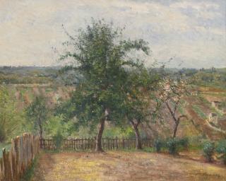Victor Alfred Paul Vignon - Arbor Dans Un Champ