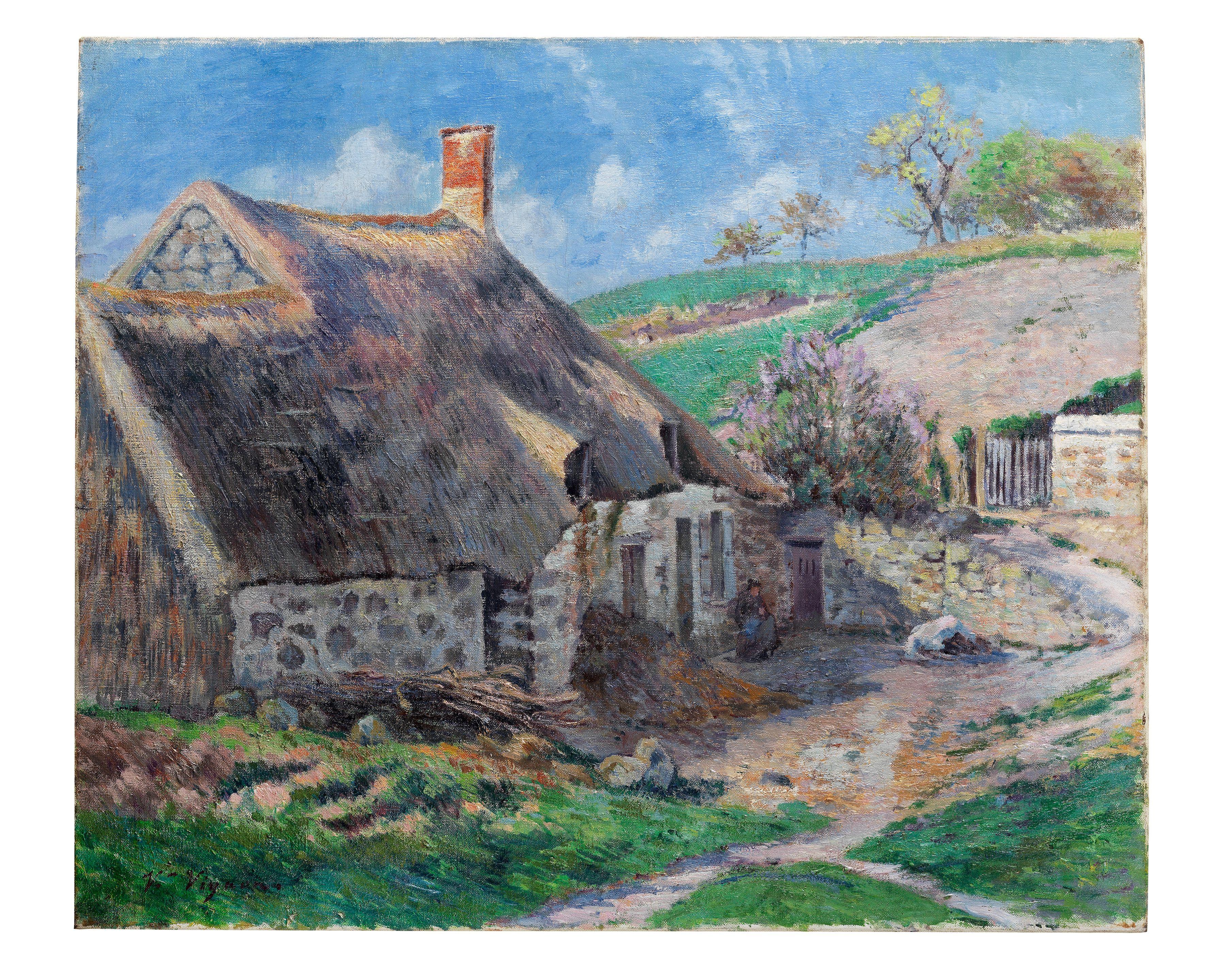 Victor Alfred Paul Vignon - Cour De Ferme