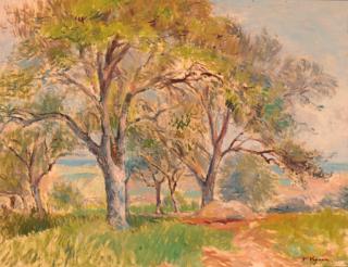 Victor Alfred Paul Vignon - Les grands arbres