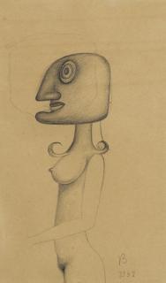 Victor Brauner - Autoportrait Comme Jeune Femme Nubile