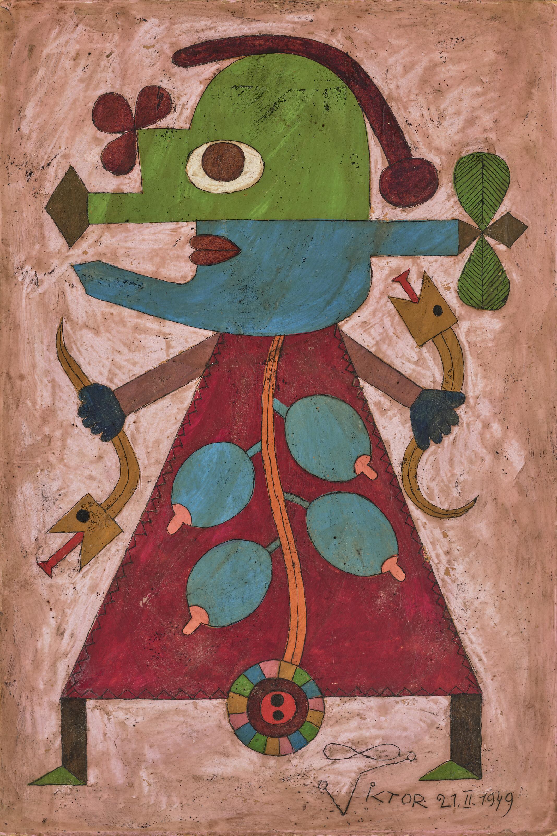 Victor Brauner - Baladin Spermostésique