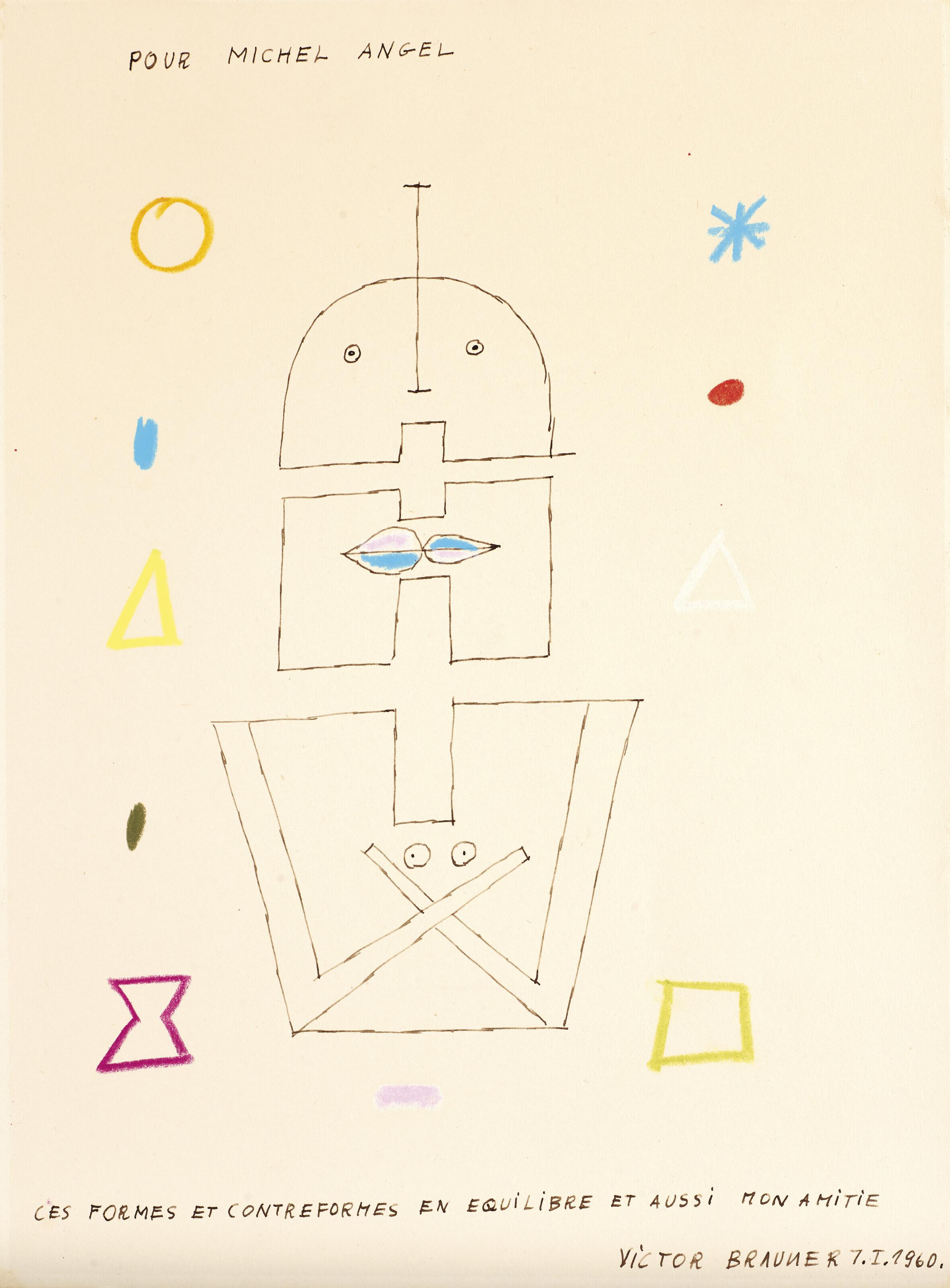 Victor Brauner - Ces formes et contreformes en équilibres