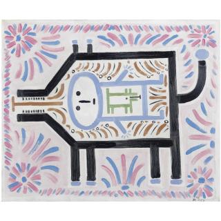 Victor Brauner - Être Rétracté En Chien