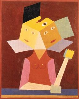 Victor Brauner - Femme Regardant Au Loin