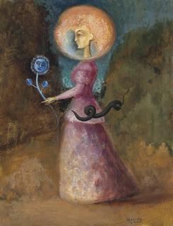 Victor Brauner - Femme solaire