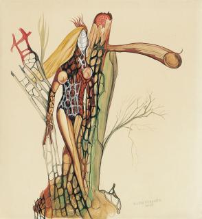 Victor Brauner - La femme liane