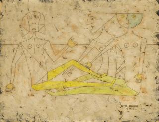 Victor Brauner - La Leçon