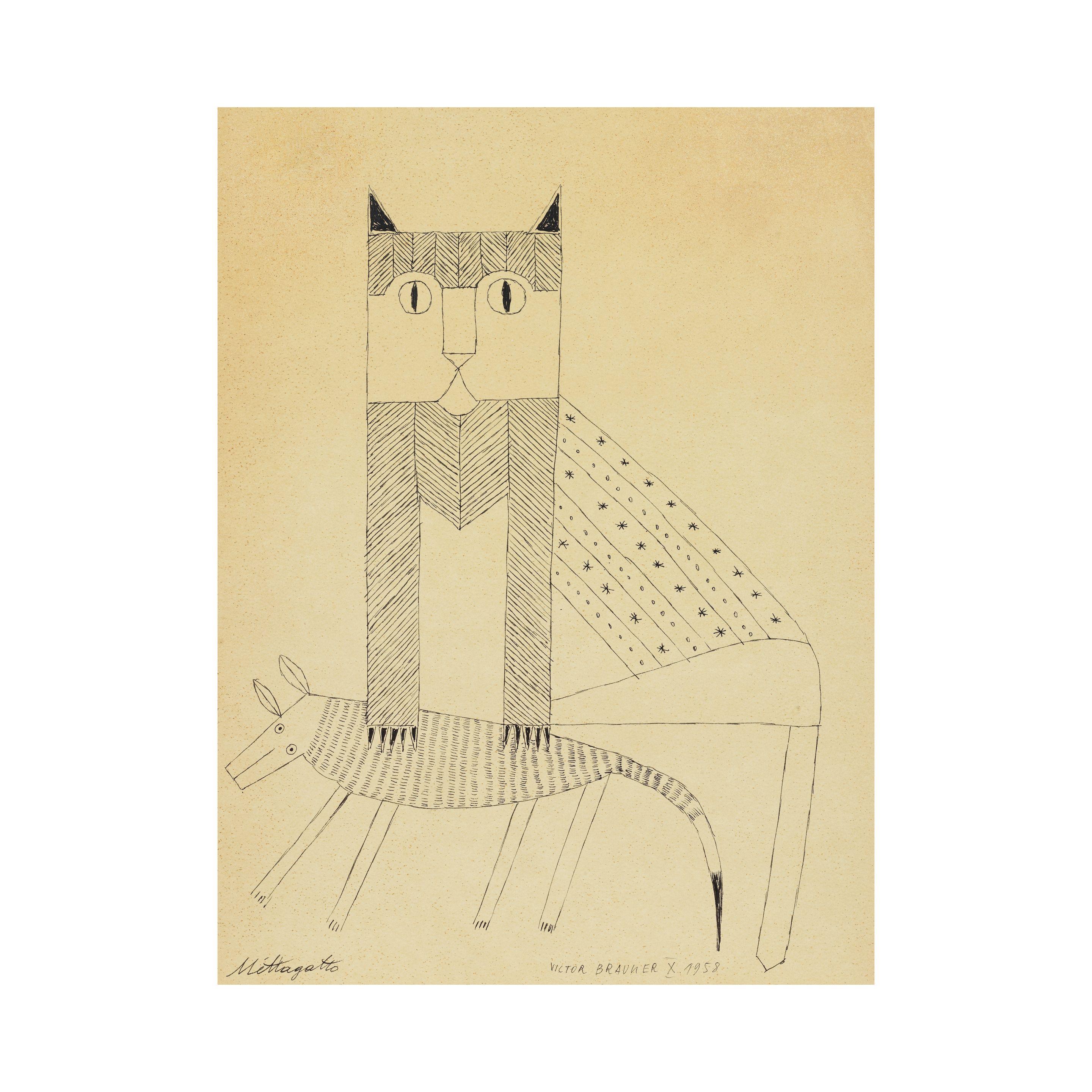 Victor Brauner - Mittagatto