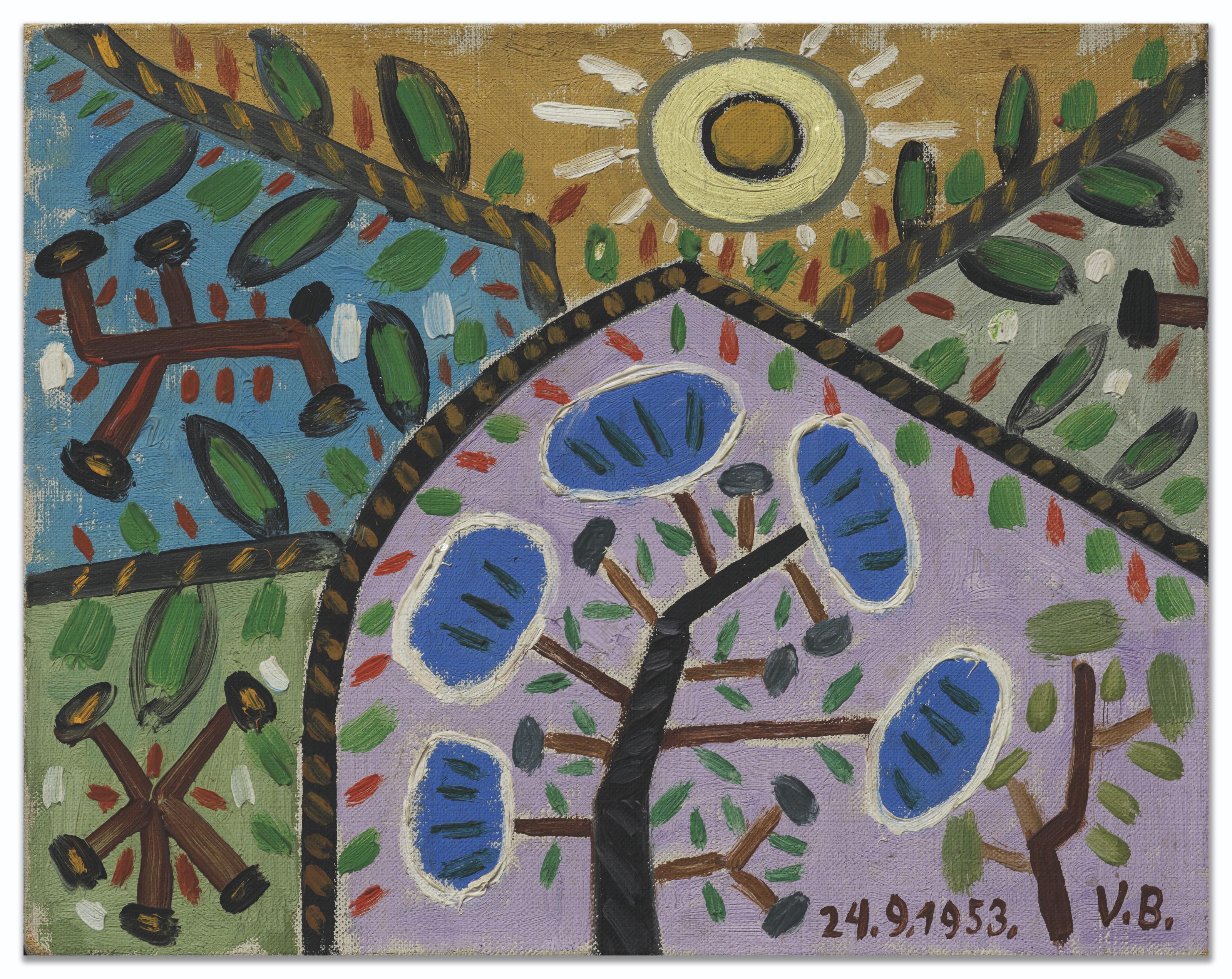Victor Brauner - Paysage