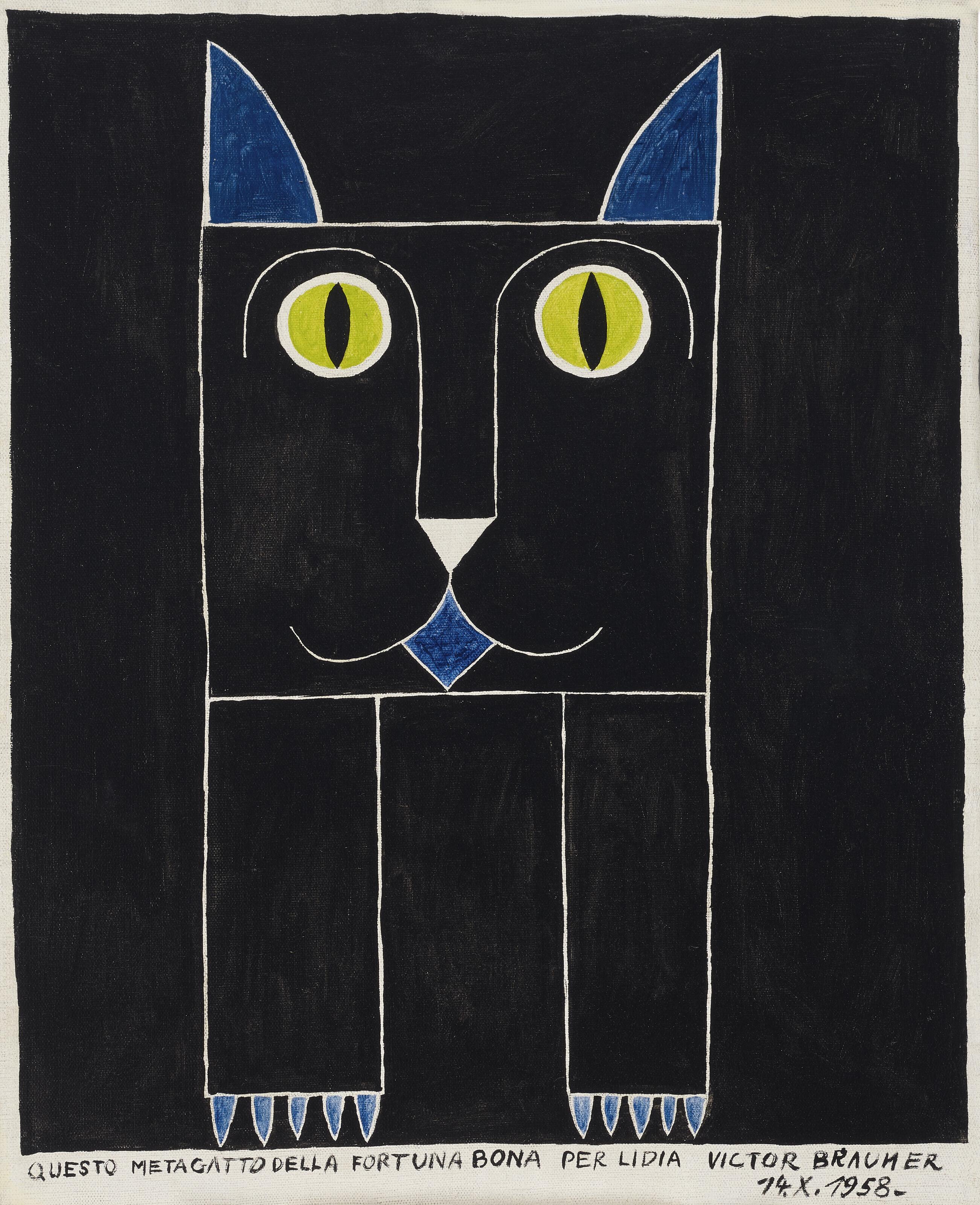 Victor Brauner - Sans titre (Metagatto)