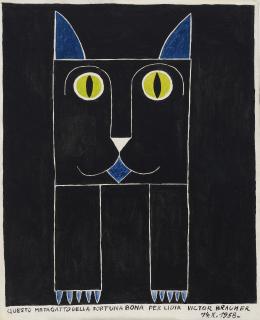 Victor Brauner - Sans titre (Metagatto)