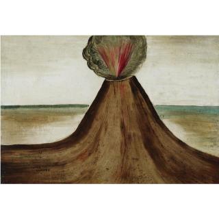Victor Brauner - Sans Titre (Volcan En Éruption)