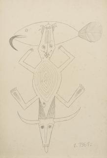 Victor Brauner - Sans titre