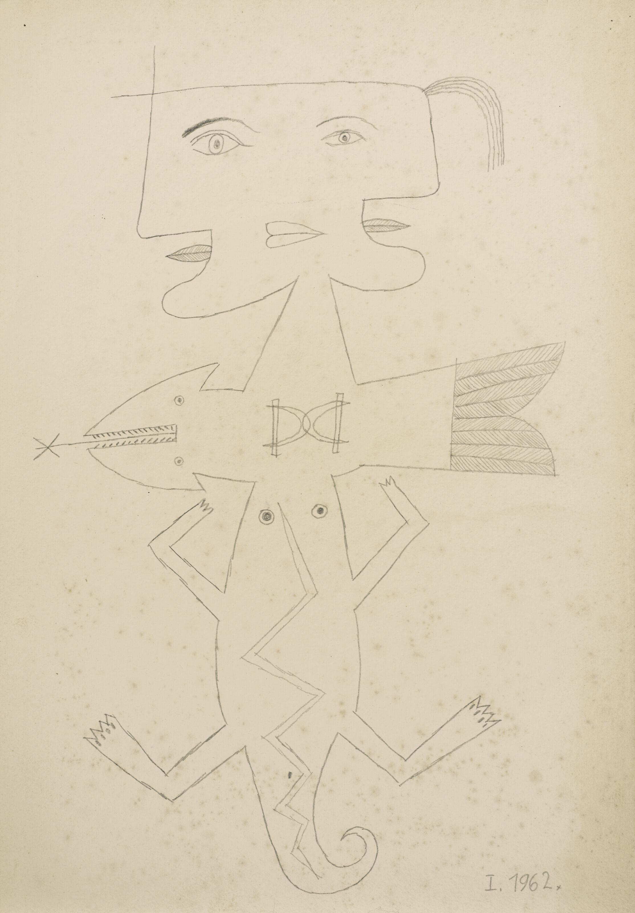 Victor Brauner - Sans titre