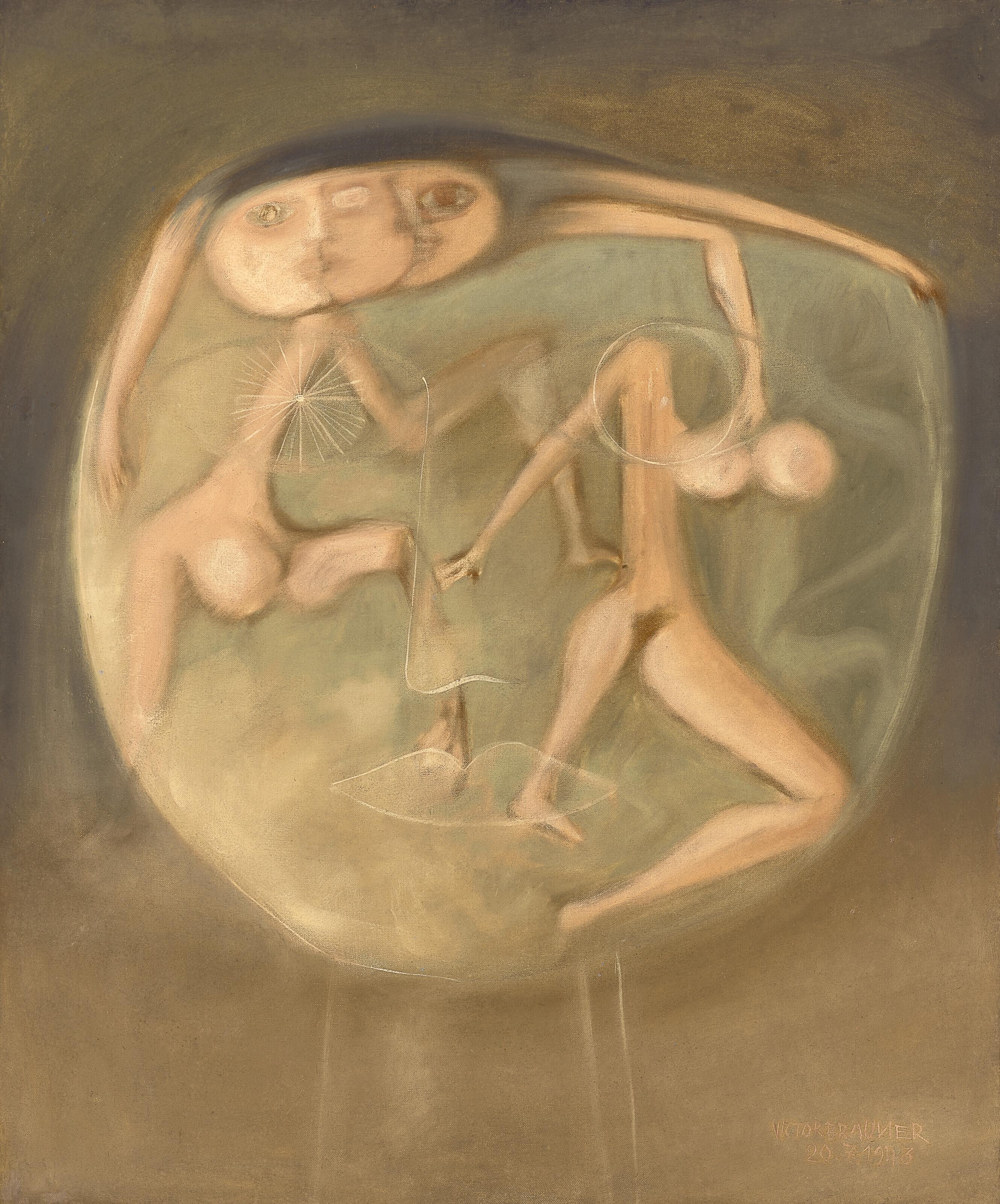 Victor Brauner - Sphère de la naissance II