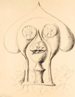 Victor Brauner - Tête