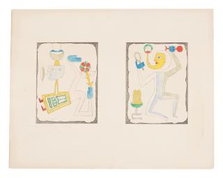 Victor Brauner - Untitled, from Brunidor II