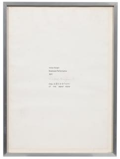 Victor Burgin - Bracketed Perfomative