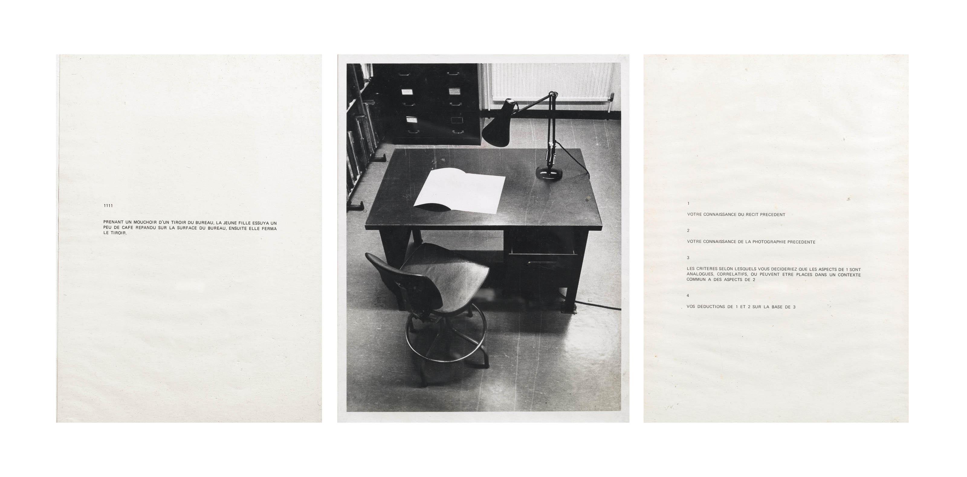 Victor Burgin - Performative / Narrative (le bureau)
