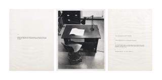 Victor Burgin - Performative / Narrative (le bureau)