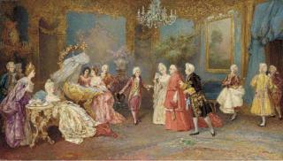 Victor Cacciarelli - The Cardinal\'s Visit