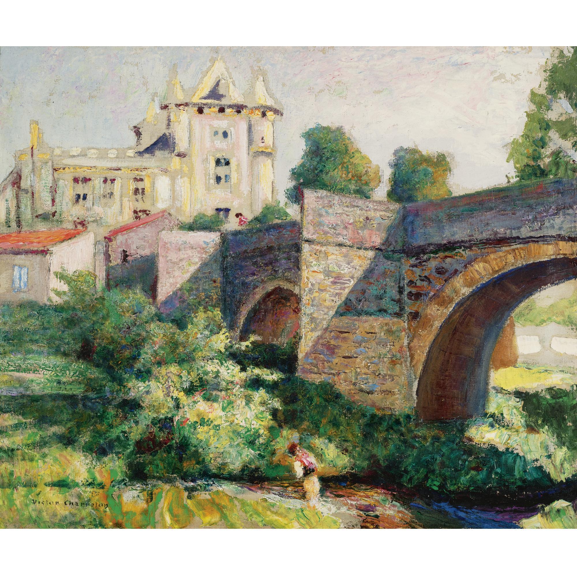 Victor Charreton - Le Château De Murol