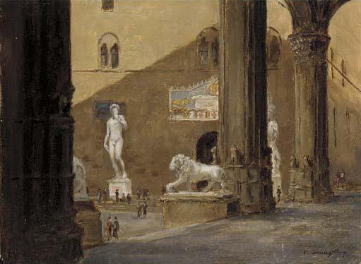 Victor Coverley-Price - Piazza della Signoria