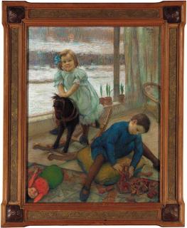 Victor-Emile Prouve - Children at play