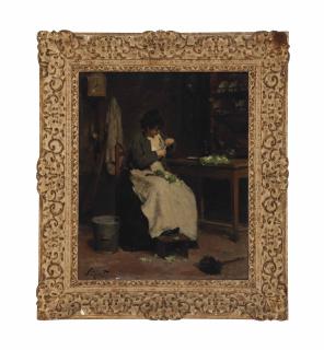 Victor Gabriel Gilbert - In the kitchen