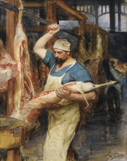 Victor-Gabriel Gilbert - The Butcher