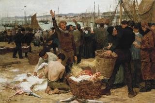 Victor-Gabriel Gilbert - The catch