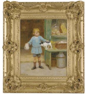 Victor-Gabriel Gilbert - The Young Friends