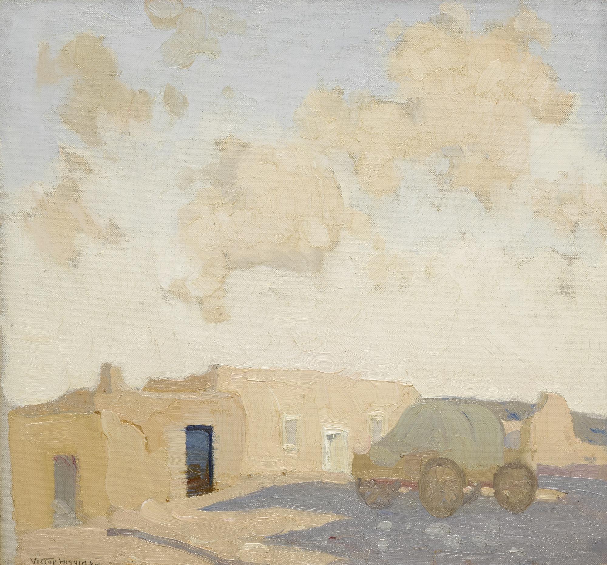 Victor Higgins - Adobe And Wagon