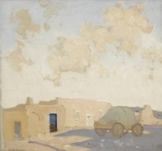 Victor Higgins - Adobe And Wagon