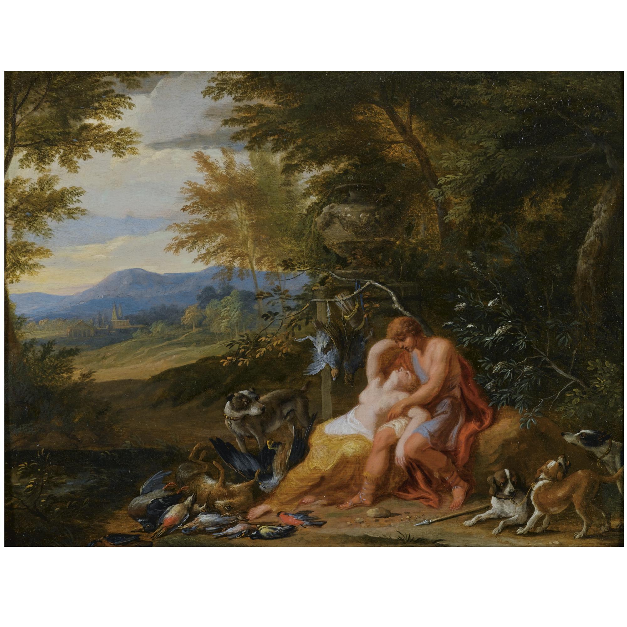 Victor Honoré Janssens - Venus And Adonis
