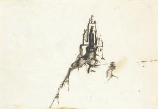 Victor Hugo - French Château Sur Un Éperon Rocheux