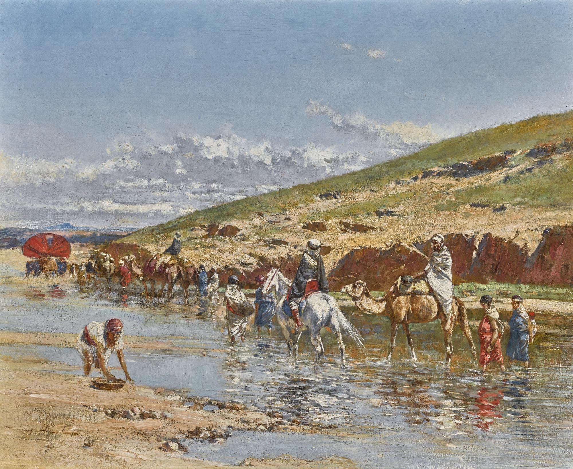 Victor Huguet - Frenchcrossing The Wadi