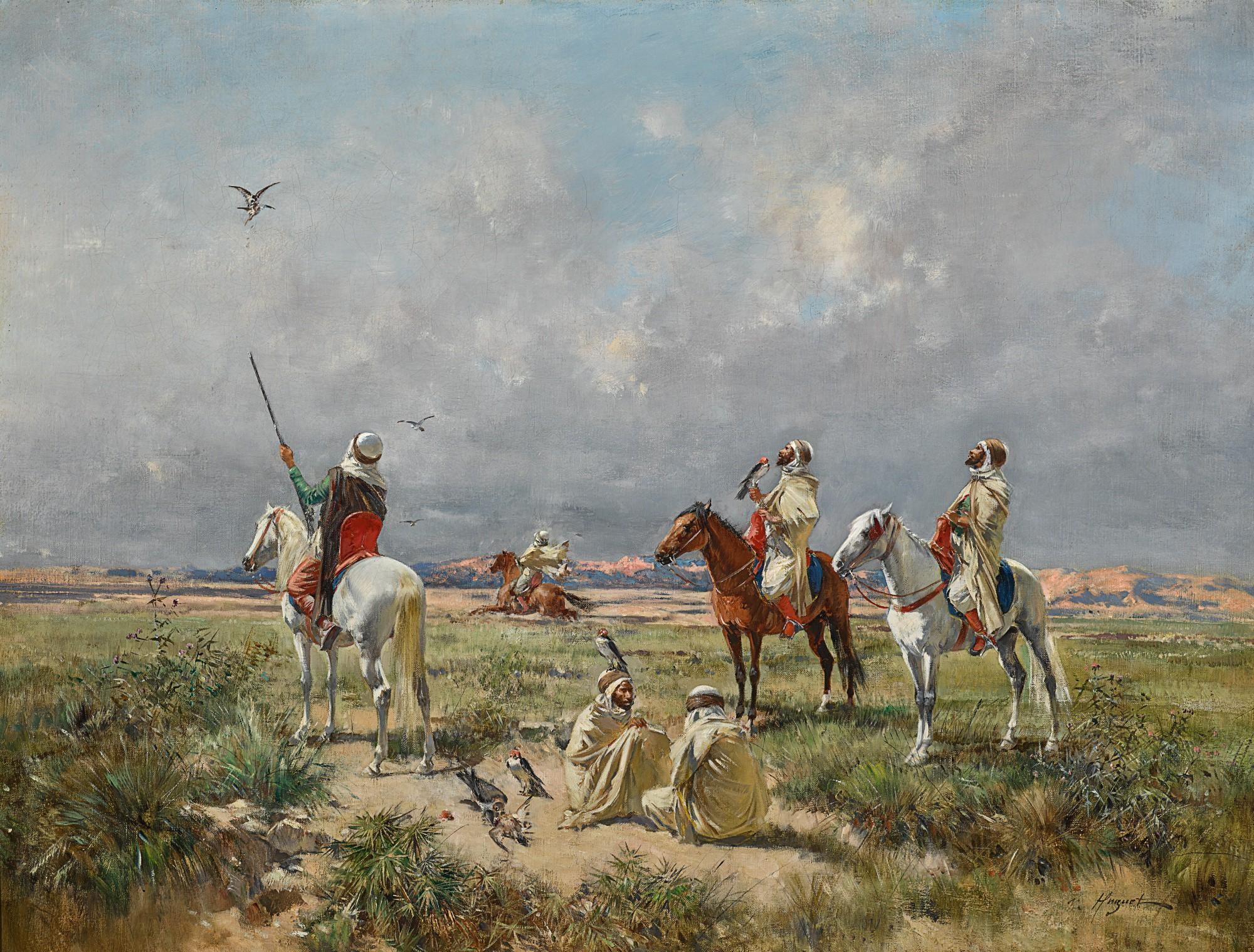 Victor Huguet - The Falconers