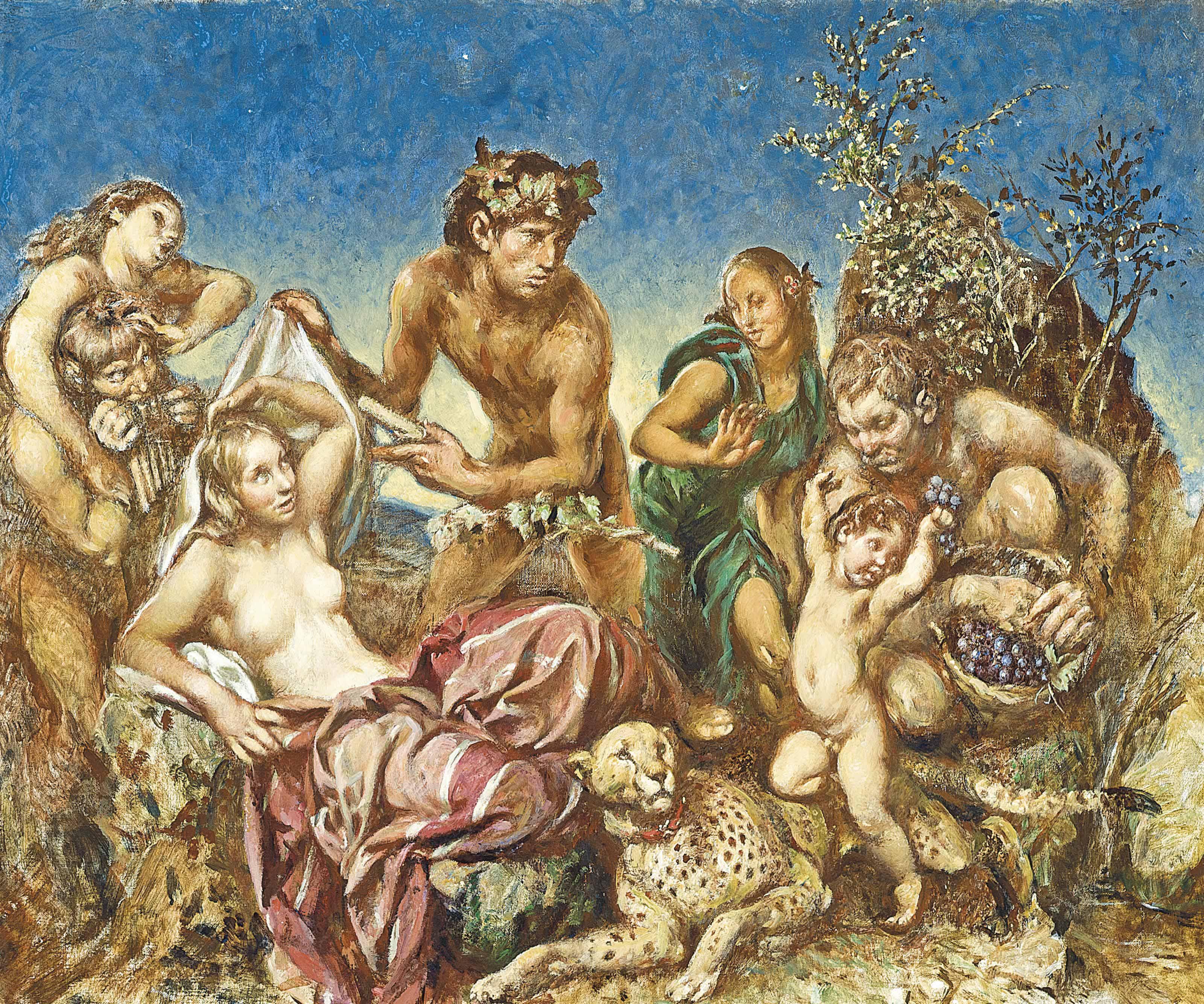 Victor Hume Moody - Bacchus and Ariadne
