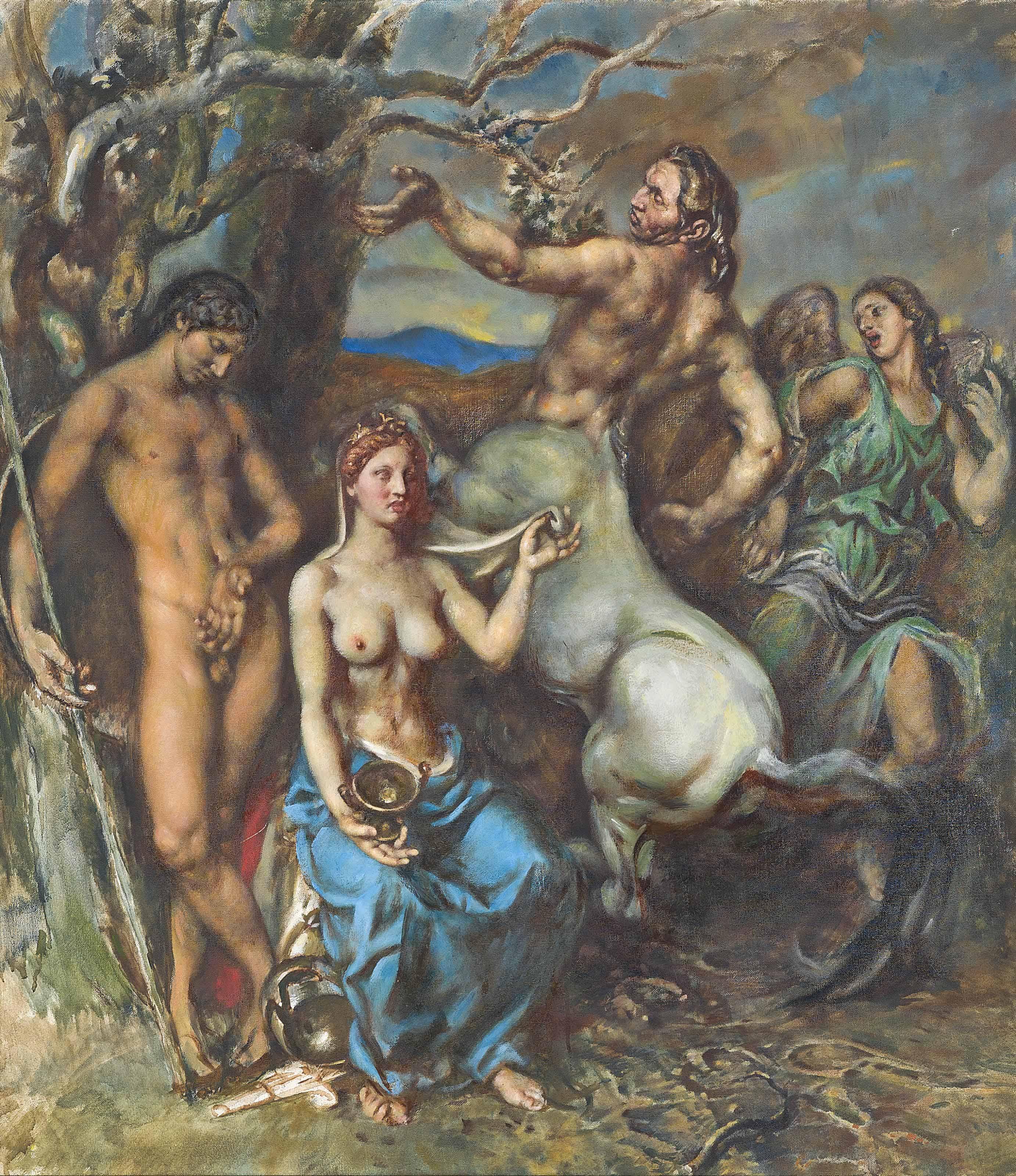Victor Hume Moody - The Judgement of Paris