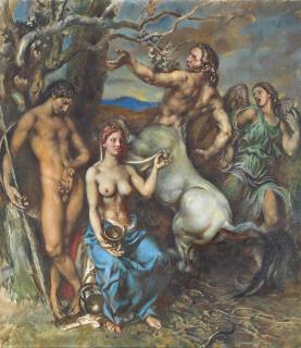 Victor Hume Moody - The Judgement of Paris