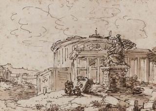 Victor-Jean Nicolle - Classical ruins